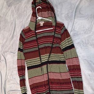 Hooded sweater